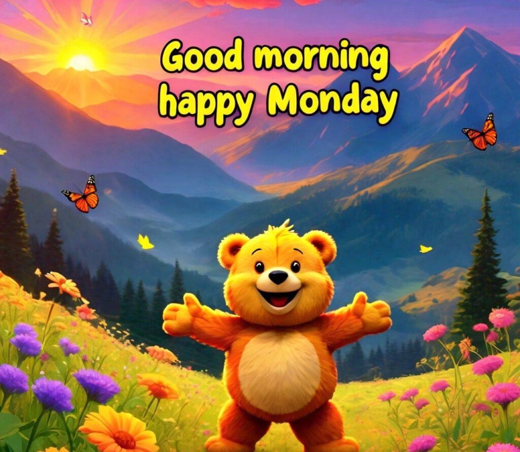 Good Morning Happy Monday Images