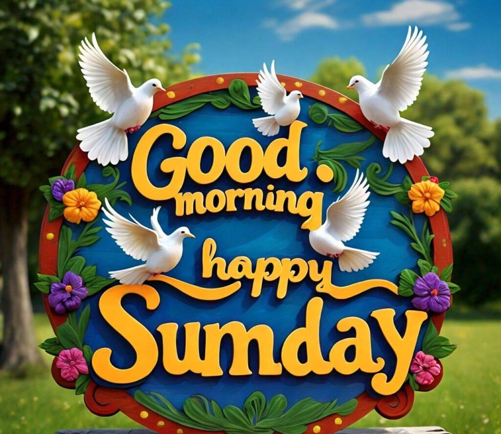 Good Morning Happy Sunday Images