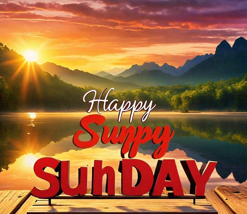 Good Morning Happy Sunday Images