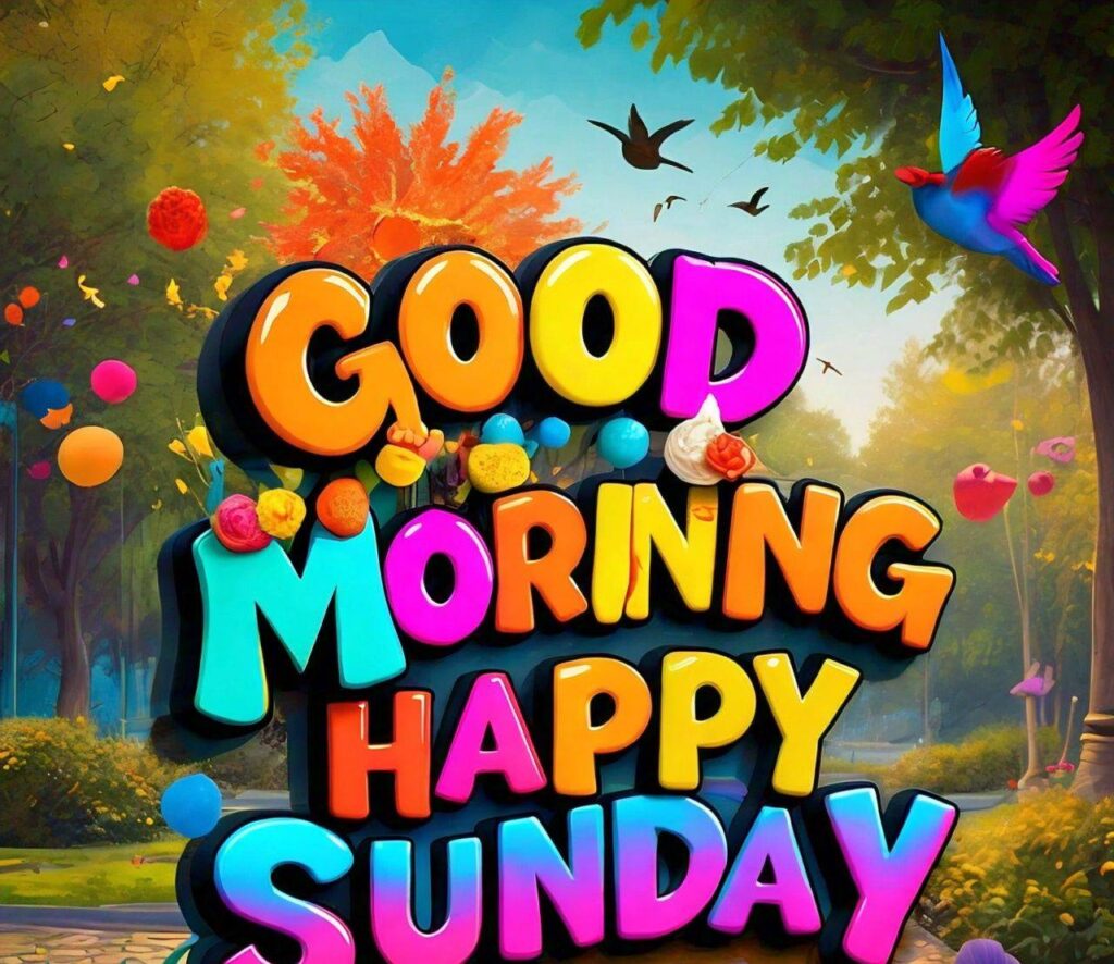 Good Morning Happy Sunday Images