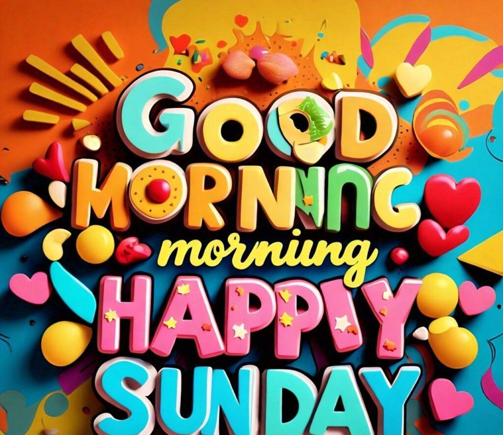 Good Morning Happy Sunday Images