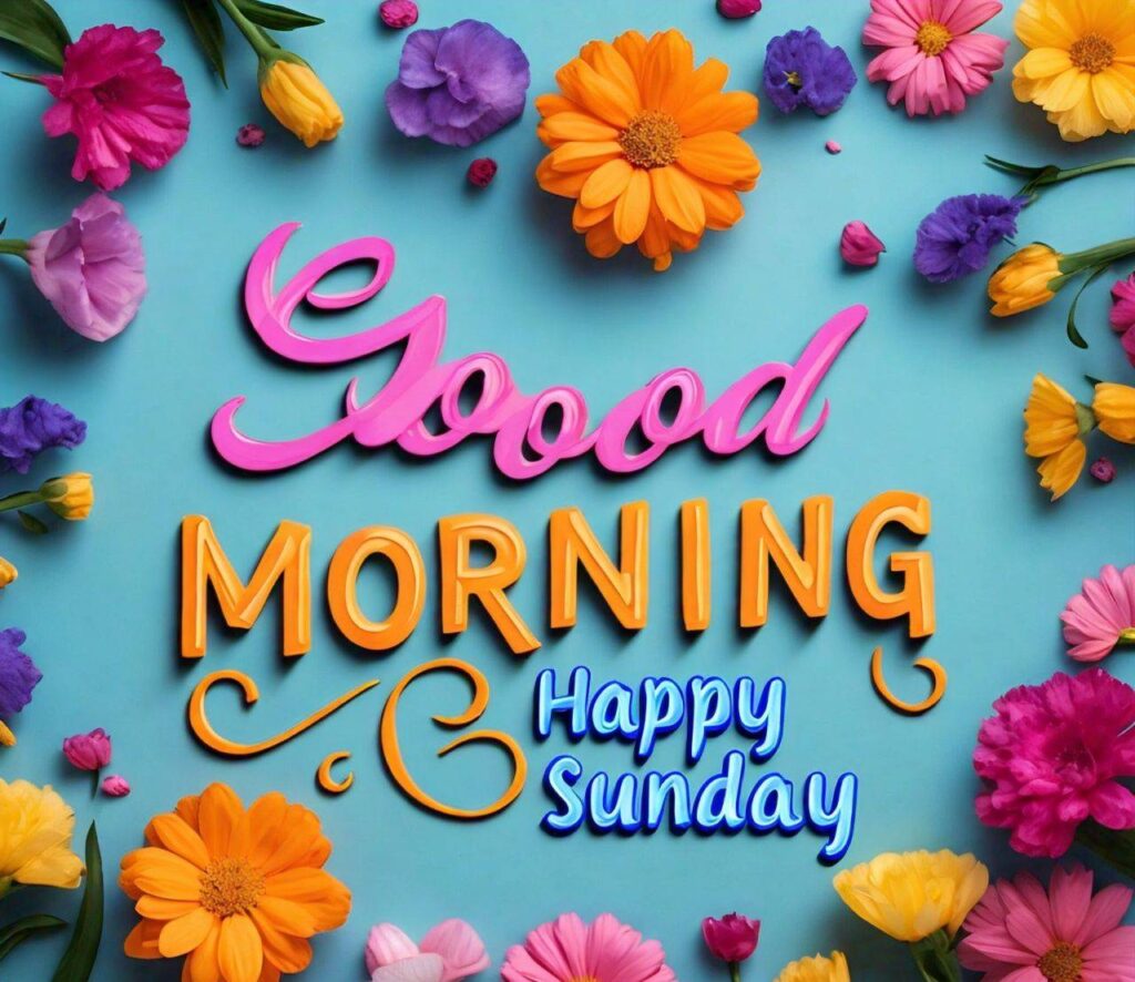 Good Morning Happy Sunday Images