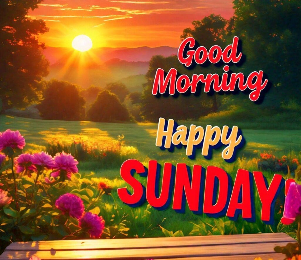 Good Morning Happy Sunday Images