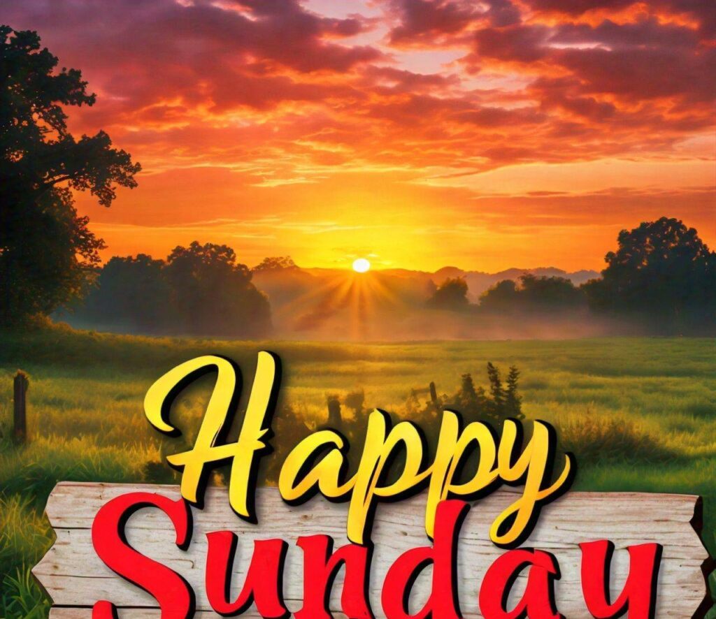 Good Morning Happy Sunday Images