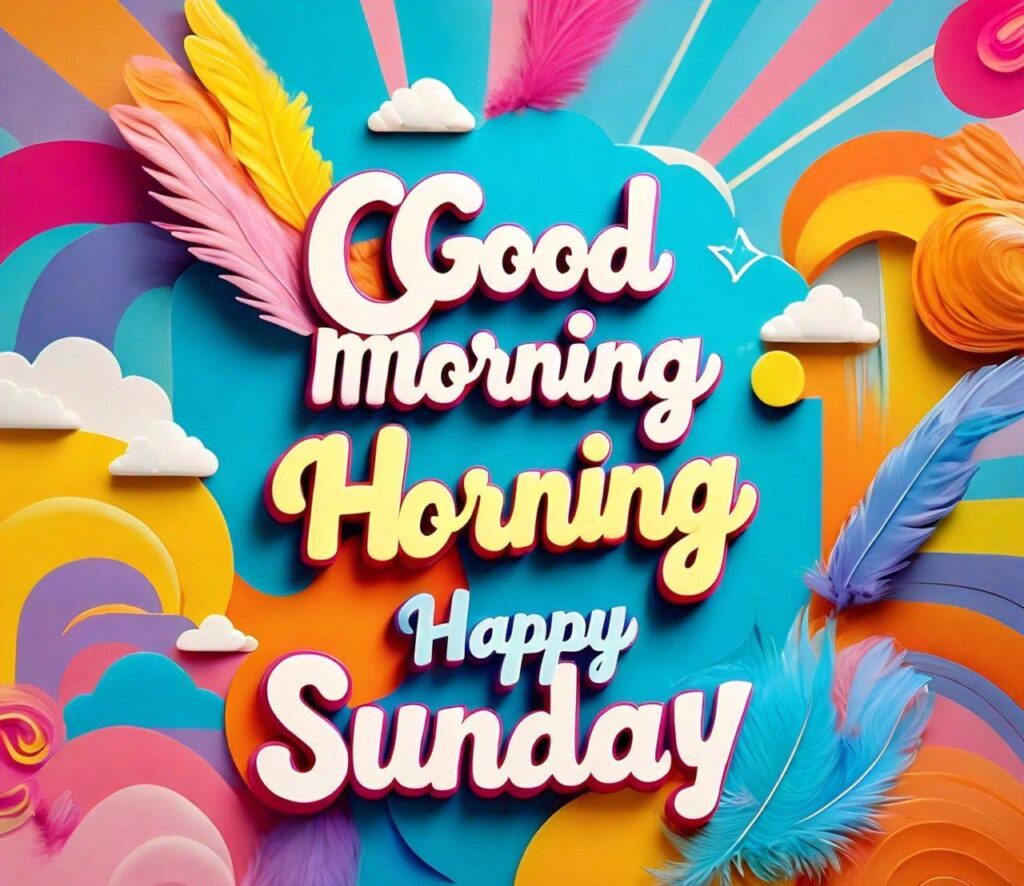 Good Morning Happy Sunday Images