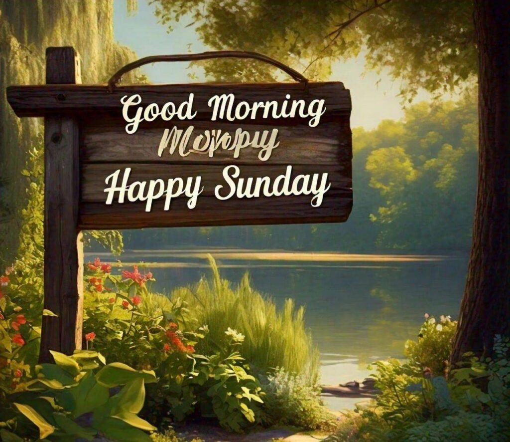 Good Morning Happy Sunday Images