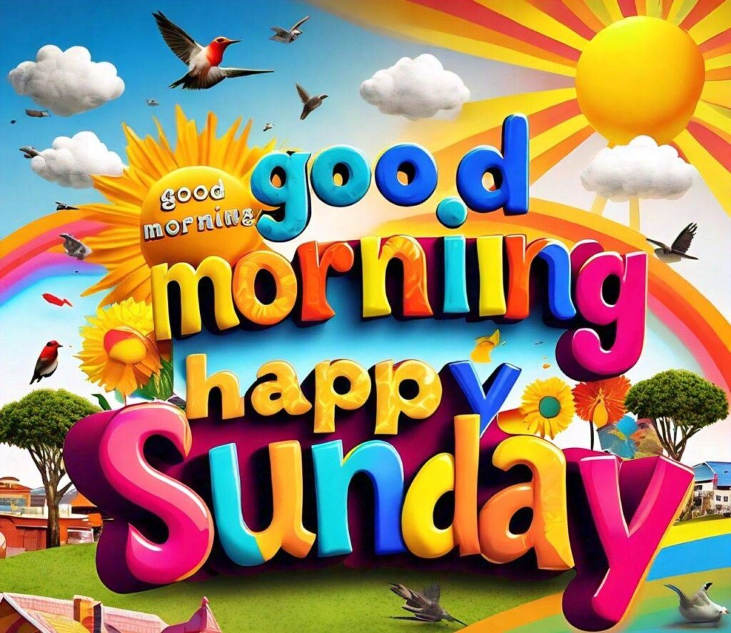 Good Morning Happy Sunday Images