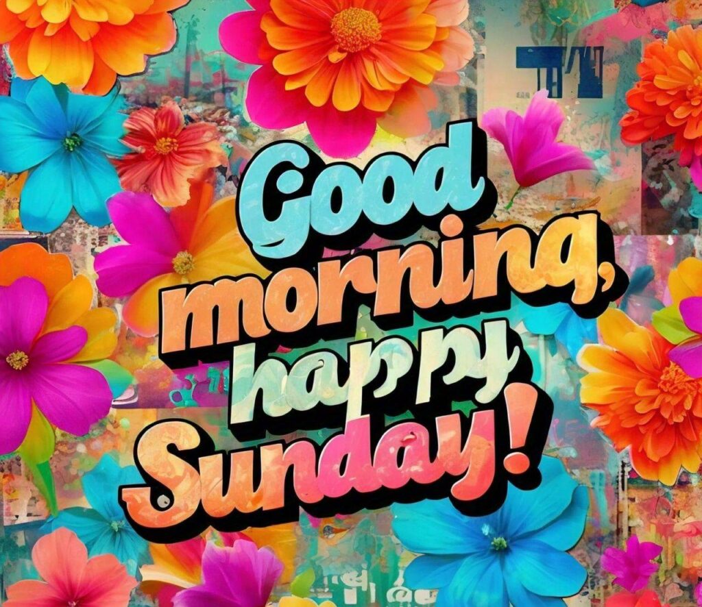 Good Morning Happy Sunday Images