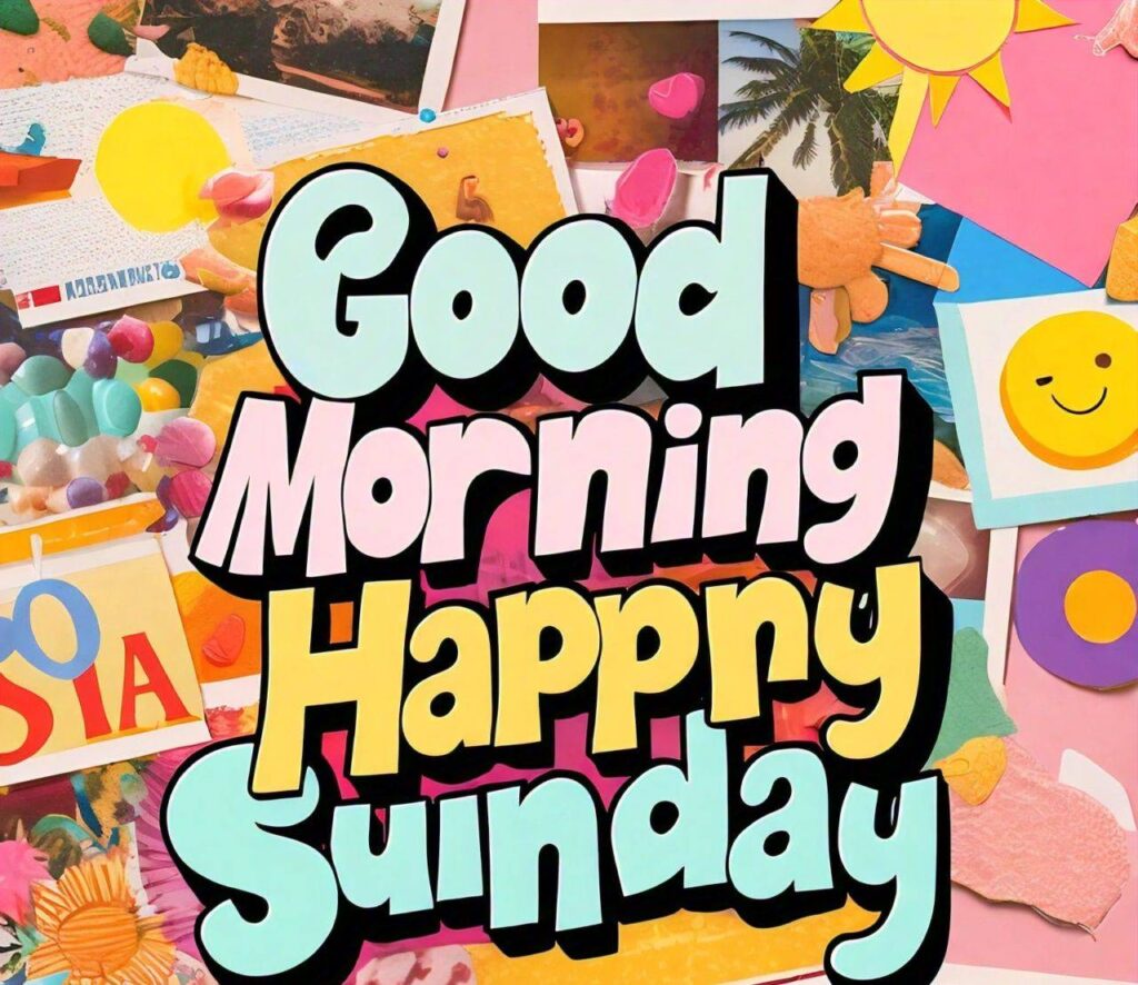 Good Morning Happy Sunday Images