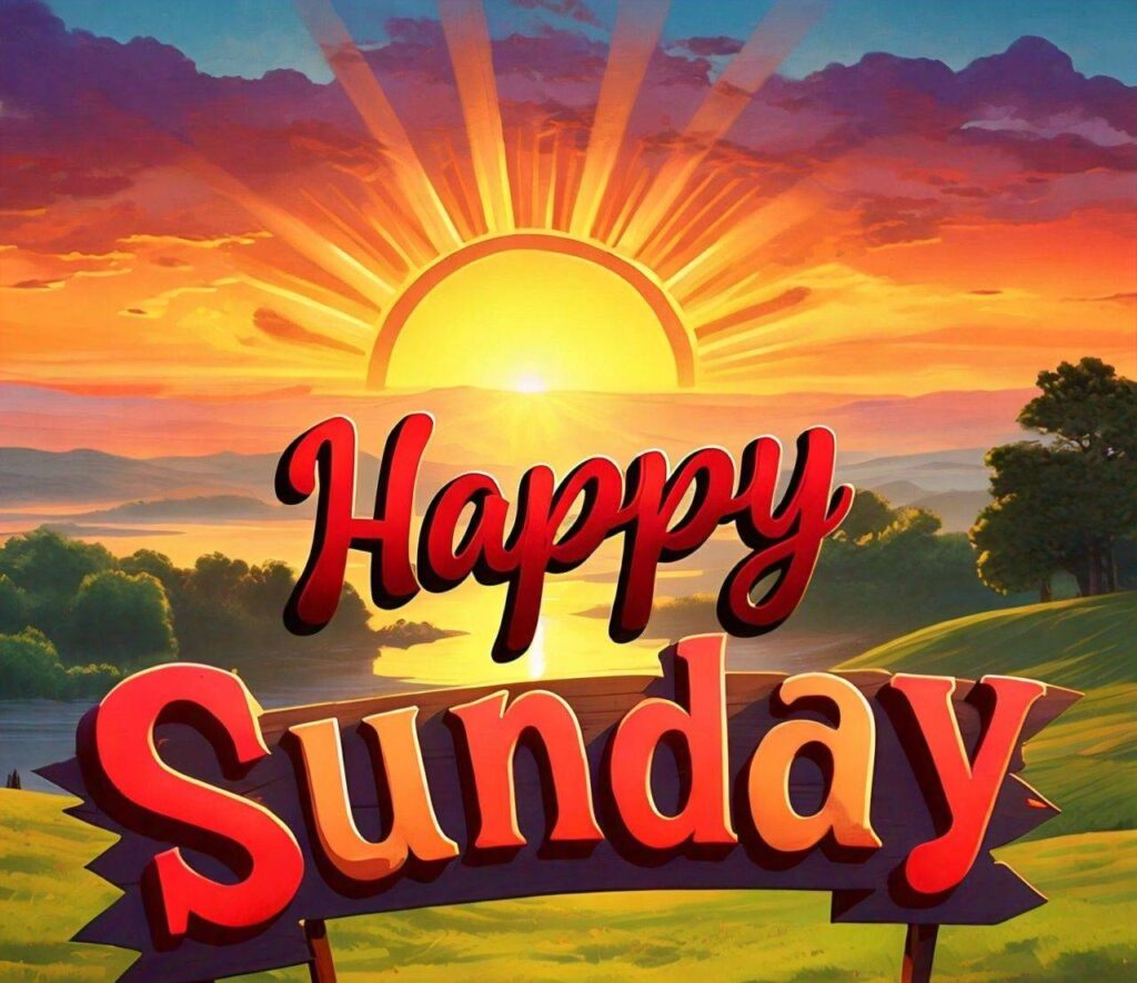 Good Morning Happy Sunday Images