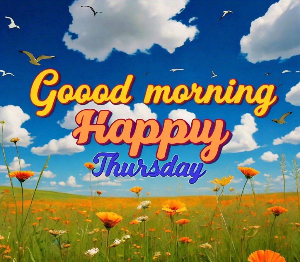 Good Morning Happy Thursday Images