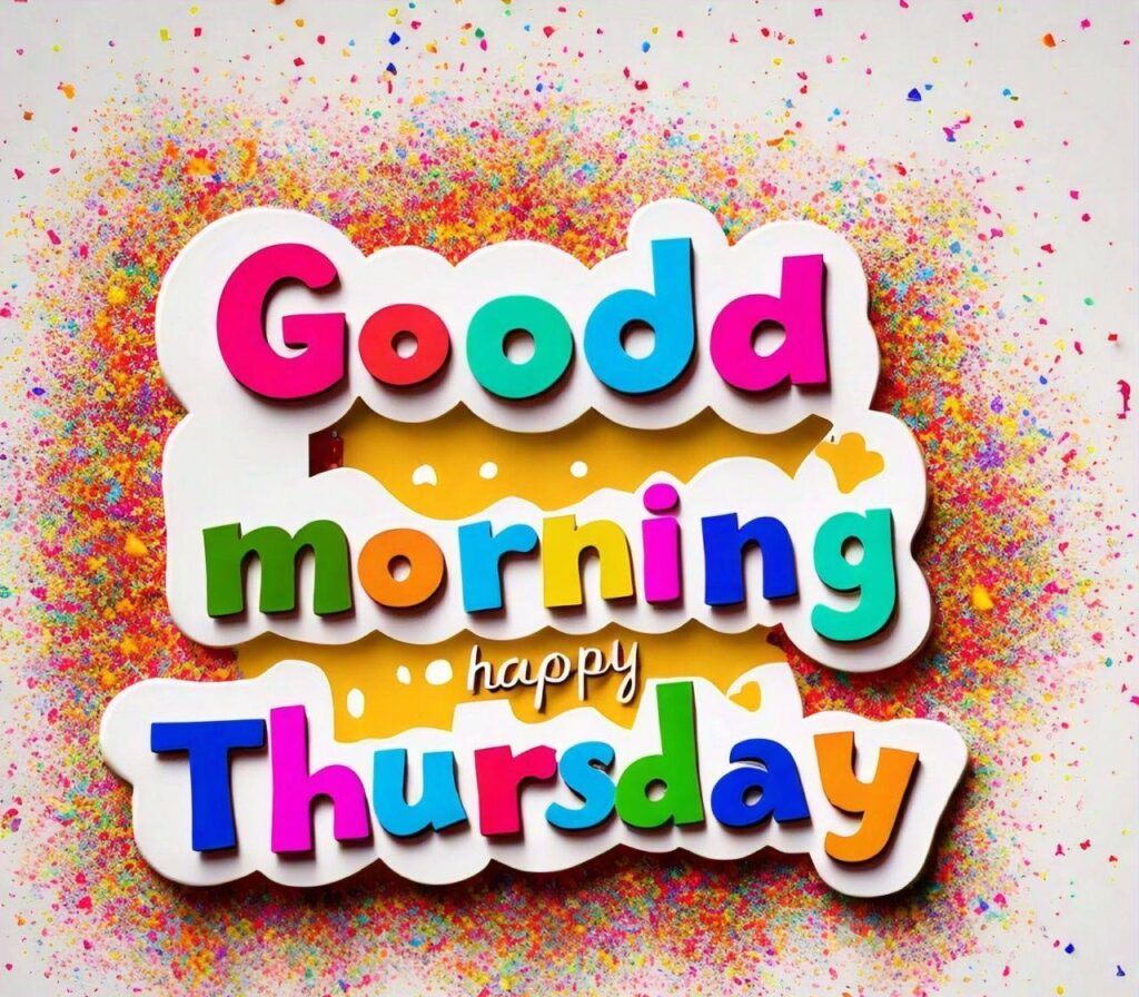 Good Morning Happy Thursday Images