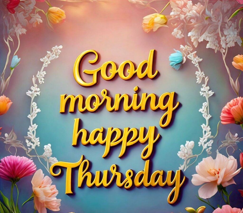 Good Morning Happy Thursday Images