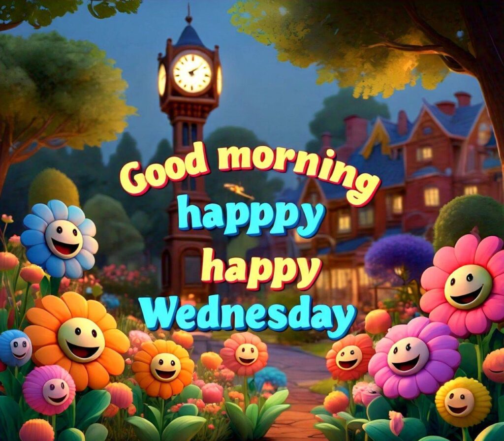 Good Morning Happy Wednesday Images