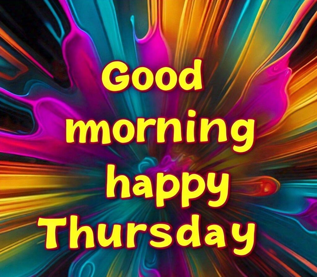 Good Morning Happy Thursday Images