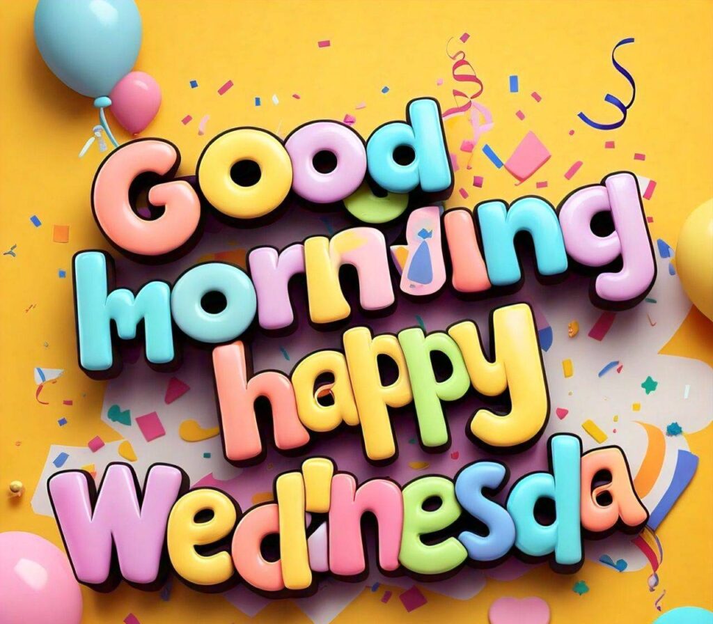 Good Morning Happy Wednesday Images