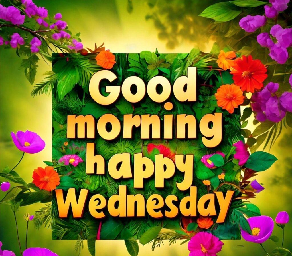 Good Morning Happy Wednesday Images