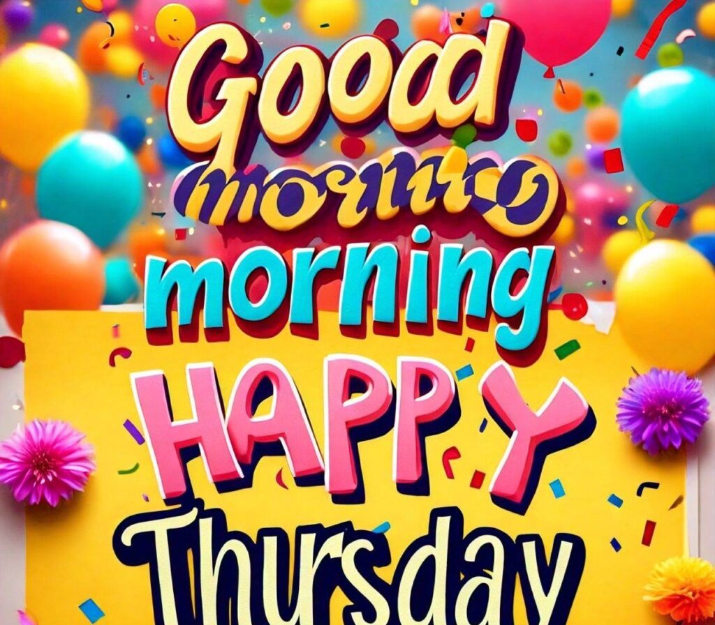 Good Morning Happy Thursday Images