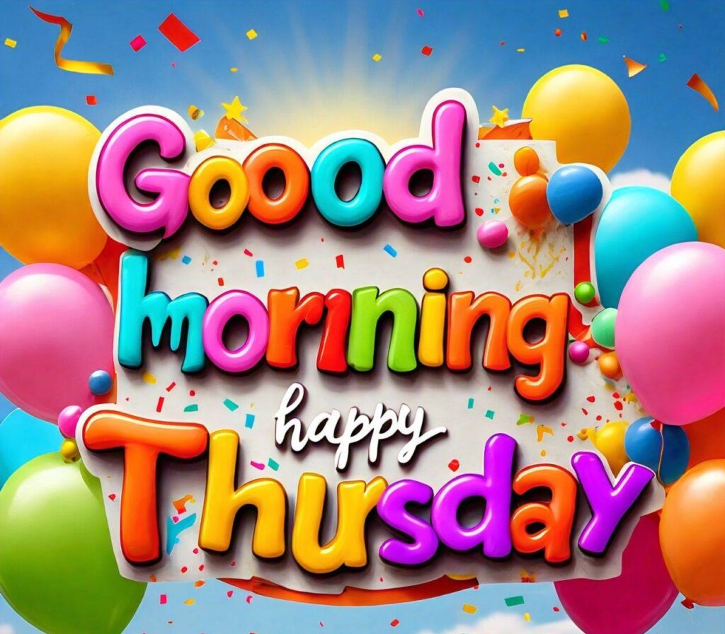 Good Morning Happy Thursday Images