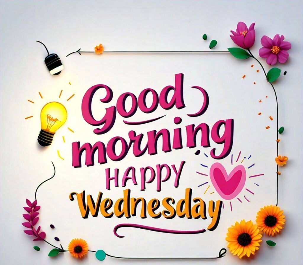 Good Morning Happy Wednesday Images