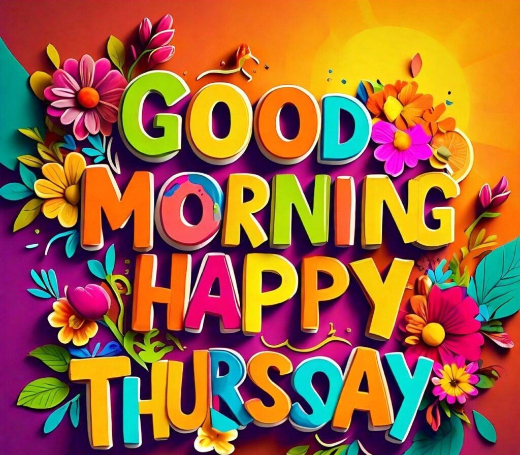 Good Morning Happy Thursday Images