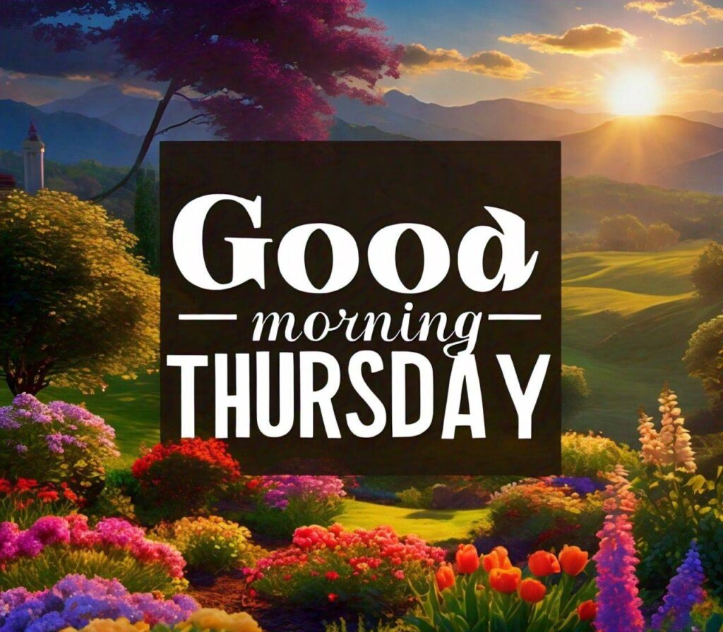 Good Morning Thursday Images