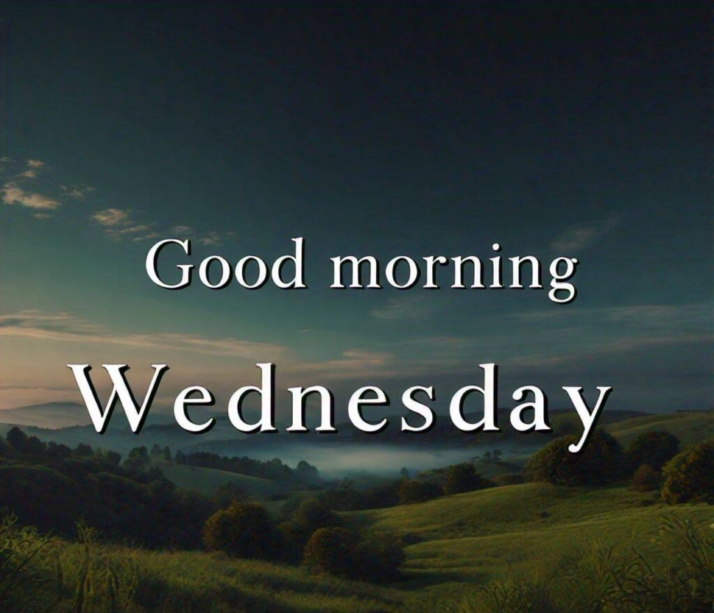 Good Morning Wednesday Images