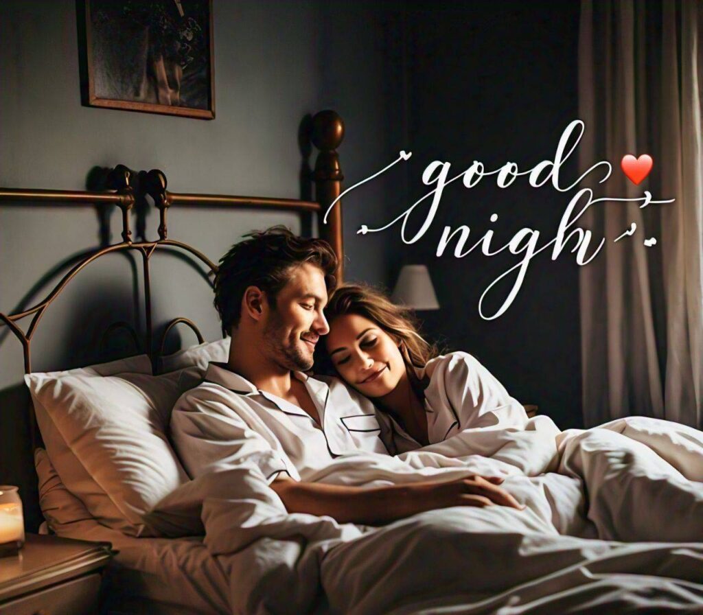 Romantic Good Night Images couple