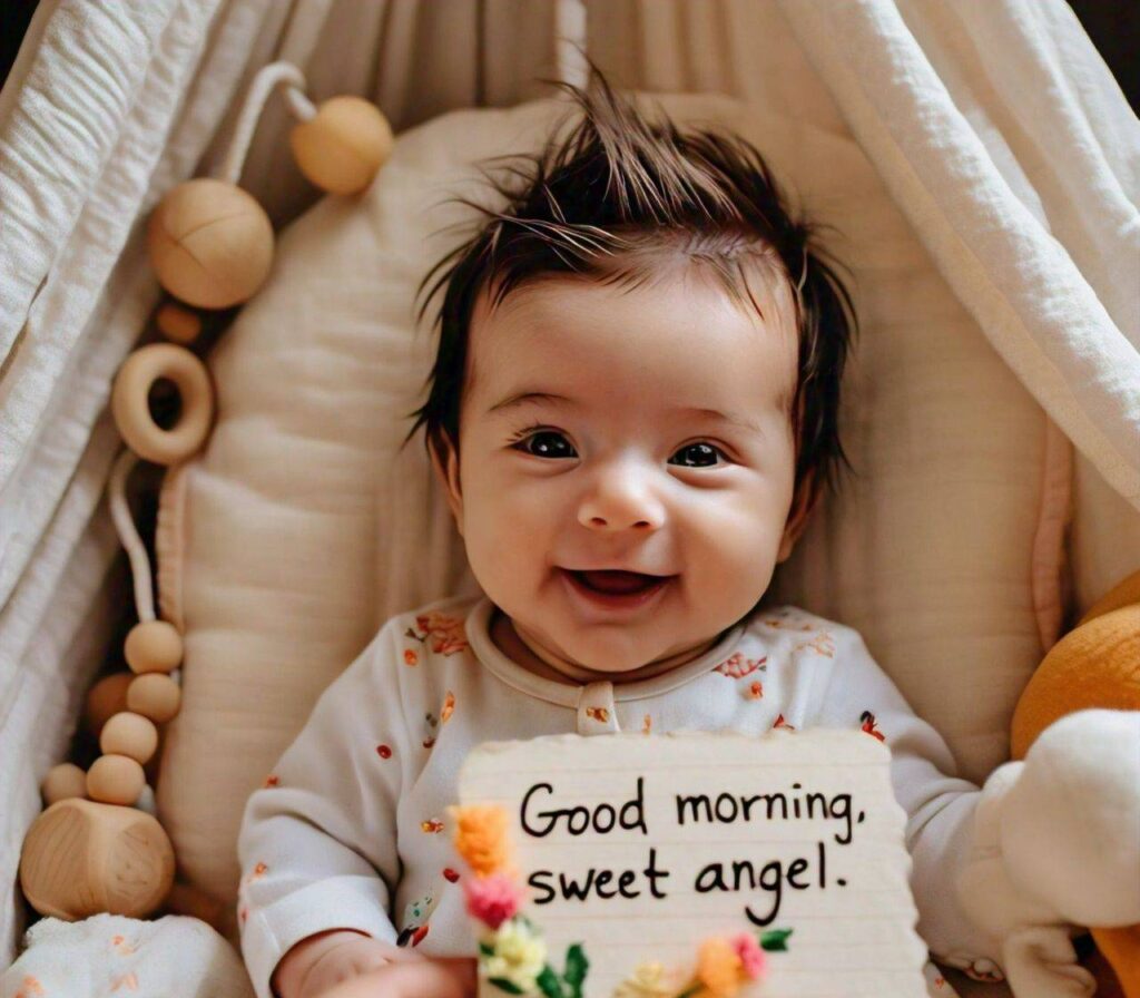 good morning baby images