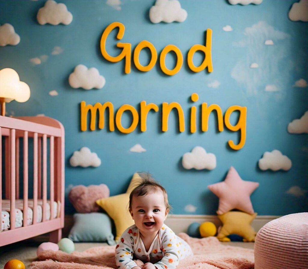 good morning baby images