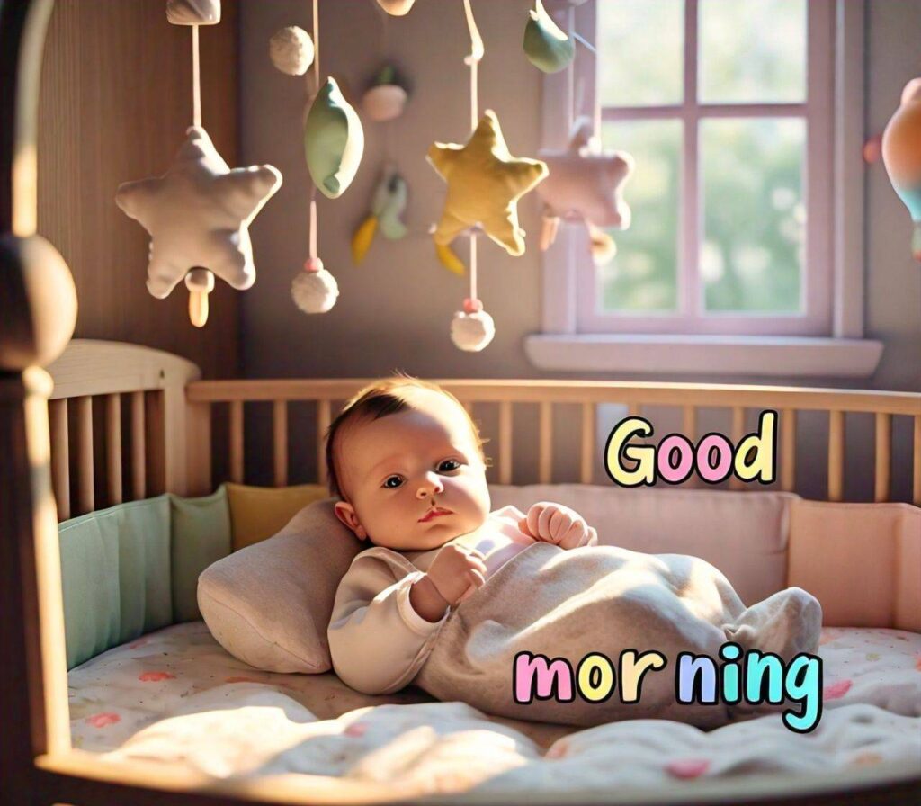 cute good morning baby images