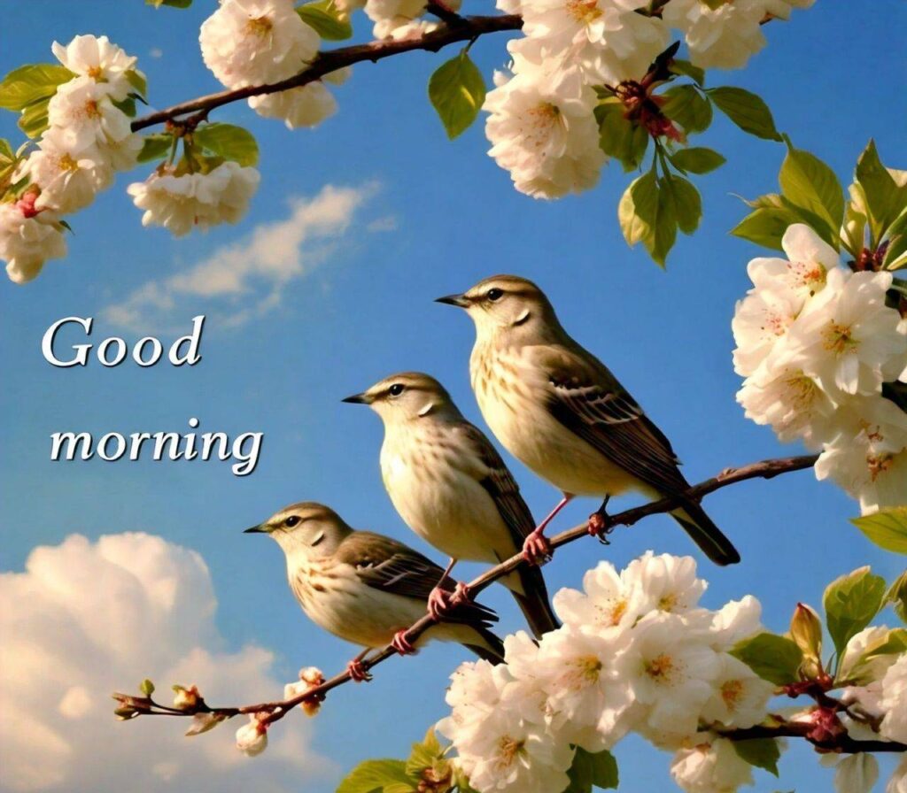 Best Free Good Morning Images birds