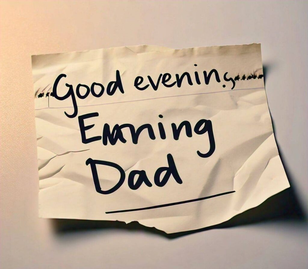 Good Evening Images for Dad