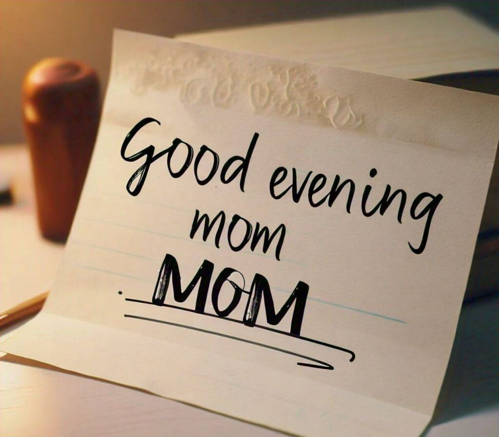 Good Evening Images for Mom