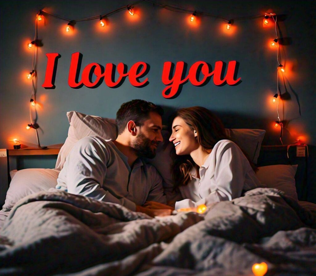 Romantic Good Night Images with love for him