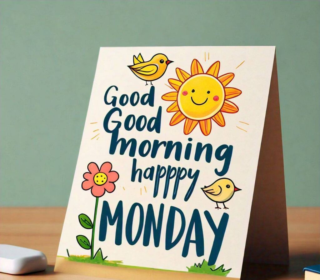 Cute Good Morning Monday