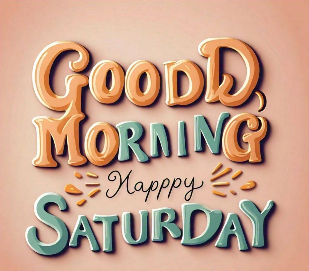 Latest Good Morning Saturday