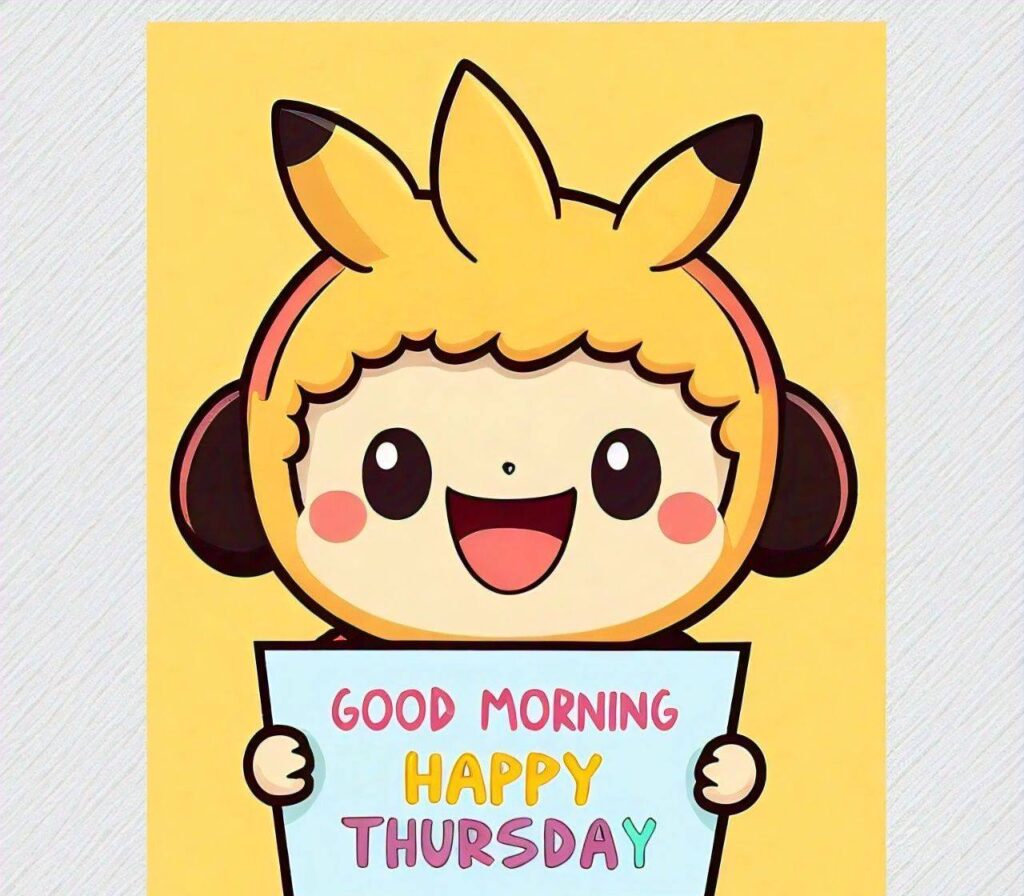 Cute Good Morning Thursday