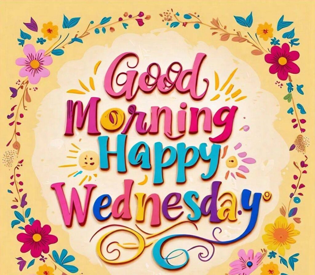 Good Morning Wednesday